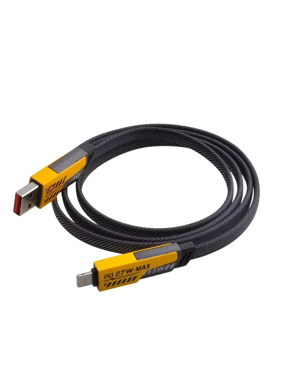 65W 4'ü 1 Arada Çoklu Şarj Kablosu – USB-C Lightning Hızlı Şarj ve Veri Aktarımı – Akıllı Telefon ve Dizüstü Bilgisayar Kullanımı İçin