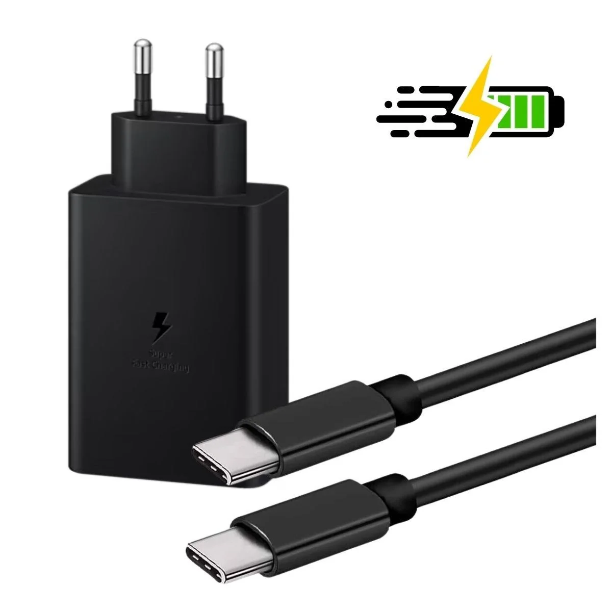 65w Hızlı Şarj Edebilen Type C Uçlu Şarj Aleti 5224 Diğer