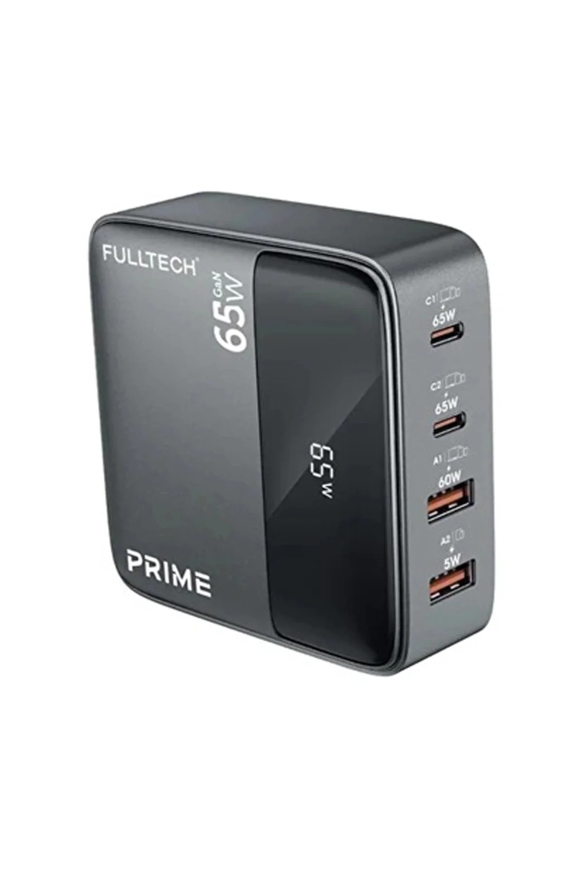 65W Masaüstü 4 Portlu Hızlı Şarj Cihazı İstasyonu 2Xusb-A, 2Xtype-C Giriş,1,5 Mt. Kablo - Görsel 2