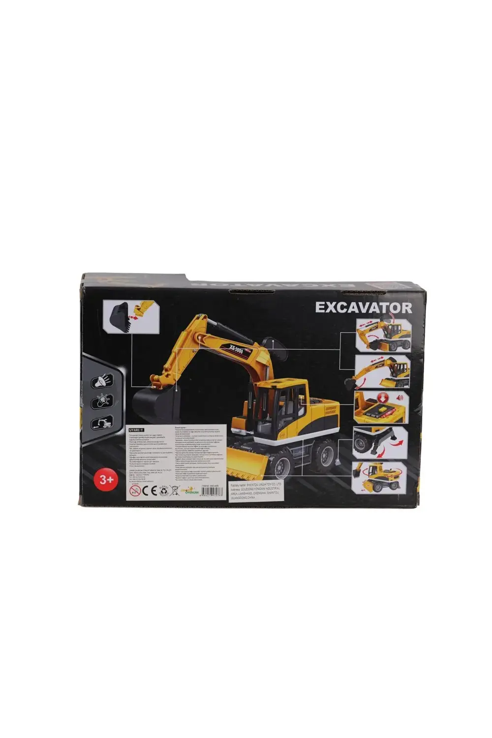 666-60R 1 14 PİLLİ IŞIKLI İŞ MAKİNESİ SETİ