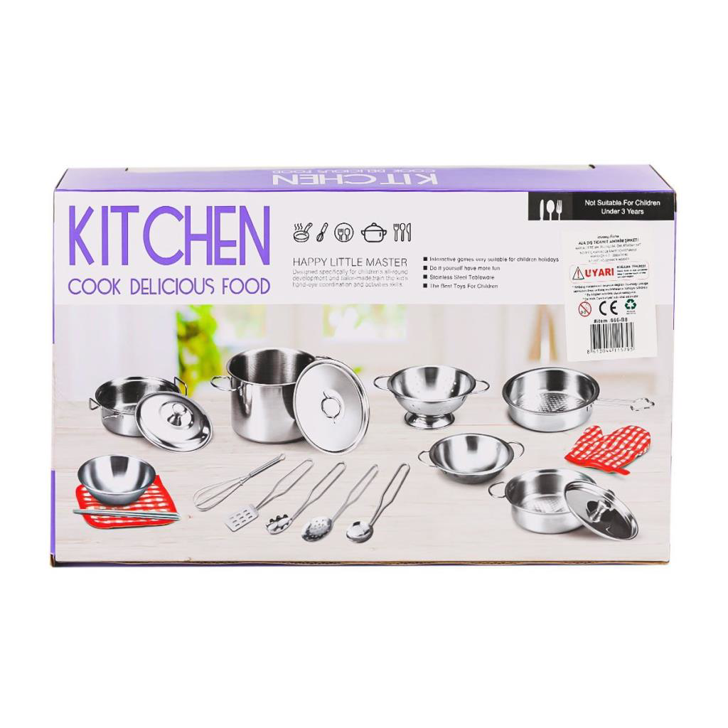 666-B8 Metal Çay Seti -Toysan Oyuncak 666-B8 Metal Çay Seti -Toysan Oyuncak