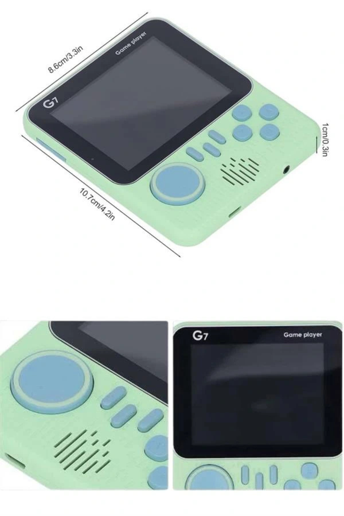 666 Oyunlu Retro El Konsolu Atari 3.5 İnç Taşınabilir Oyun Konsol