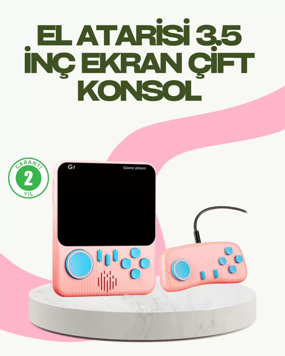 666 Oyunlu Retro Game Console – TV ve Çift Gamepad Desteği ile Nostaljik Maceraların Keyfini Çıkarın