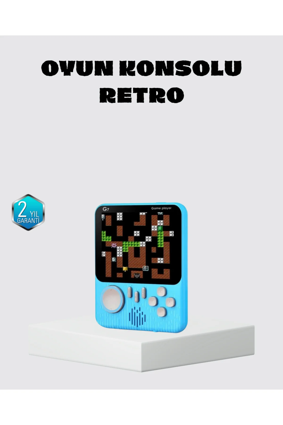 666 Oyunlu Retro Mini Oyun Konsolu – 3.5" LCD Ekran ve Çift Kişilik Oyun