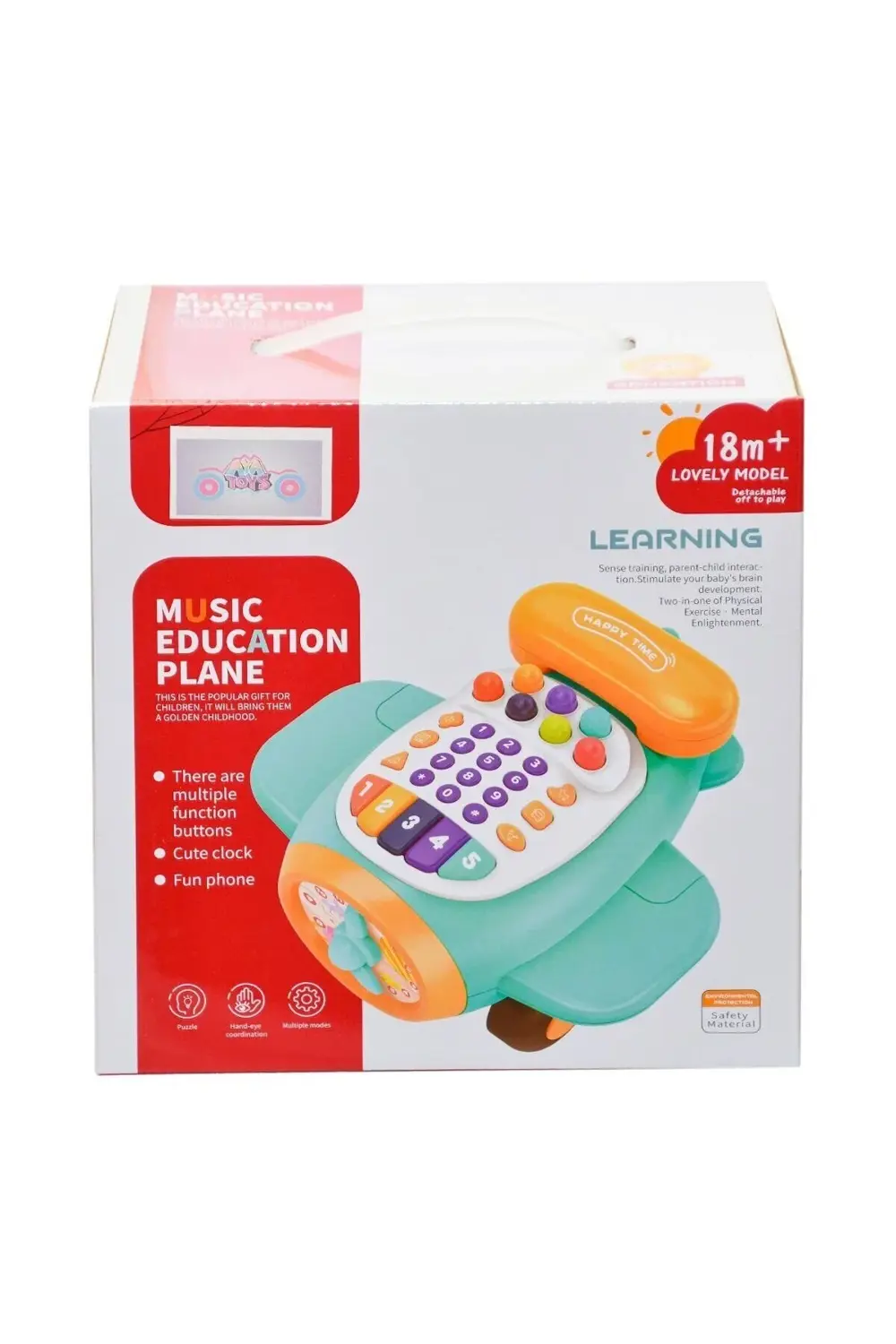 668-107 MUSICAL EDUCATIONAL PLANE