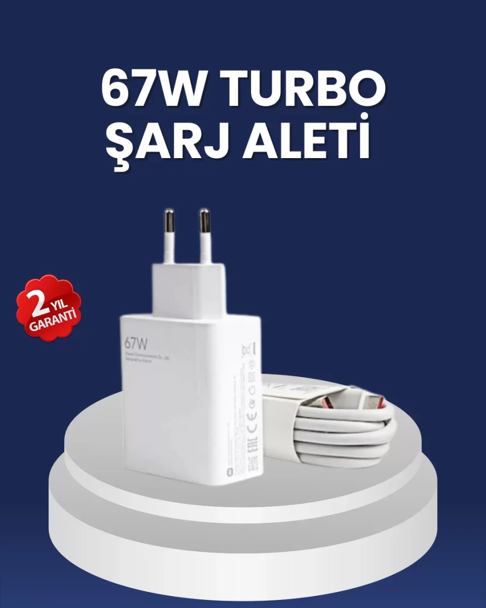 67 Watt Hızlı Şarj Adaptörü Samsung S20 S21 S22 S23 Uyumlu - Lisi