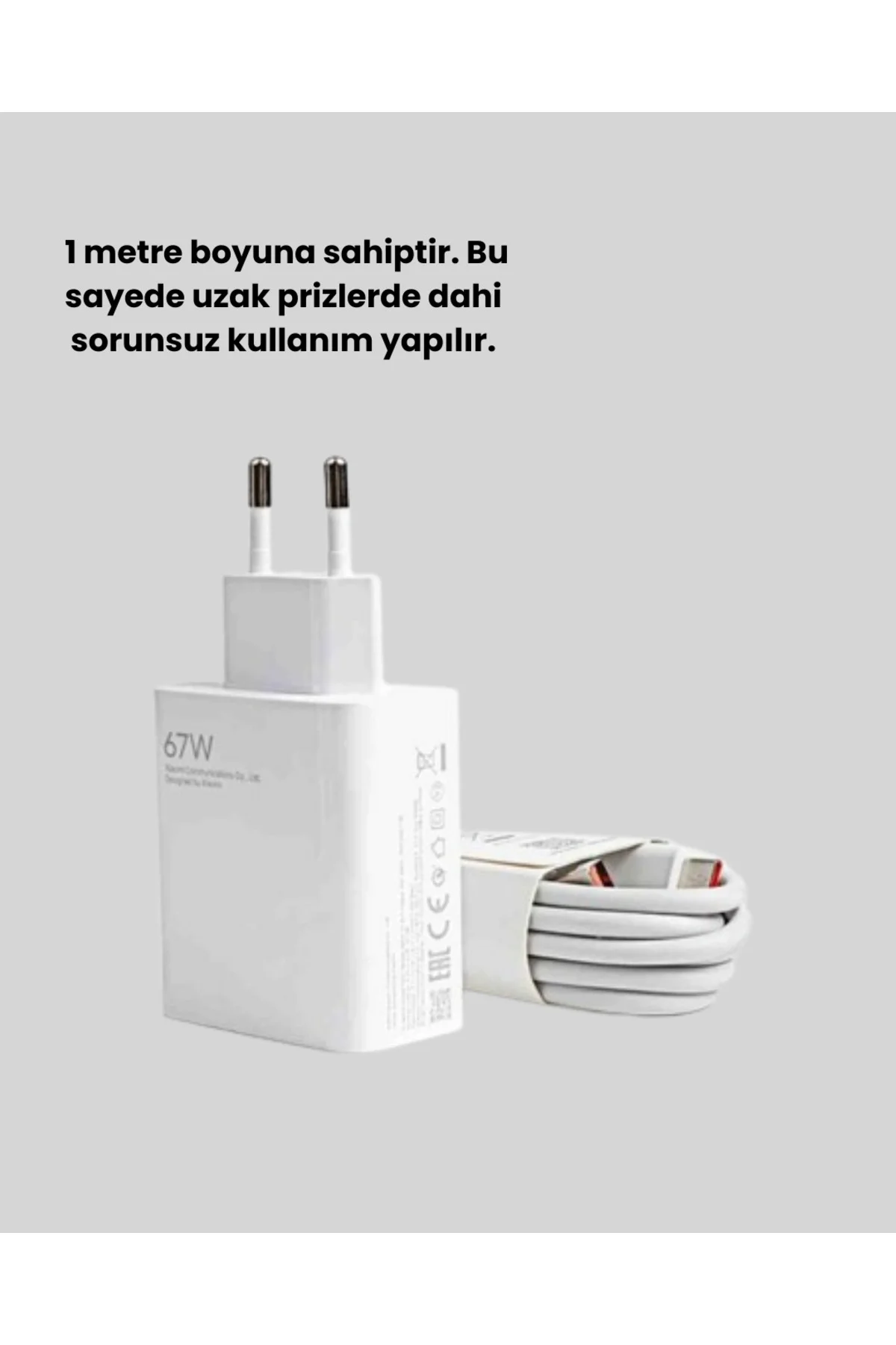 67 Watt Turbo Şarj Cihazı Motorola G30 G50 G60 G82 Uyumlu Yeni Nesil 67 Watt Turbo Şarj Cihazı Motorola G30 G50 G60 G82 Uyumlu Yeni Nesil - Görsel 2