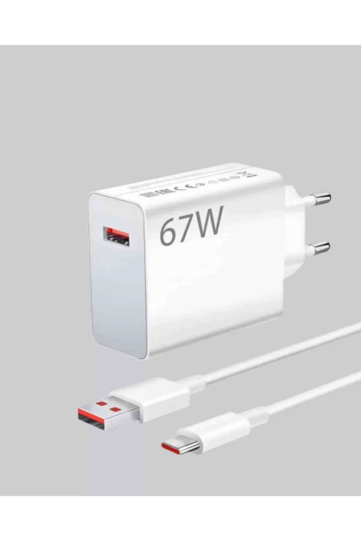 67 Watt Turbo Şarj Cihazı Redmi Note 10 11 12 Uyumlu