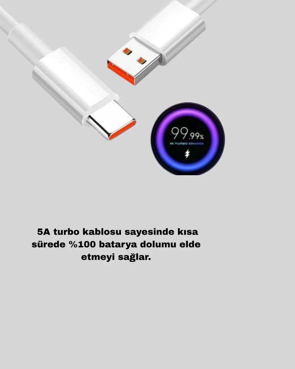 67 Watt Turbo Type C Şarj Adaptörü - Poco X3 X4 X5 Pro Uyumlu, Hızlı ve Güvenli Şarj Çözümü