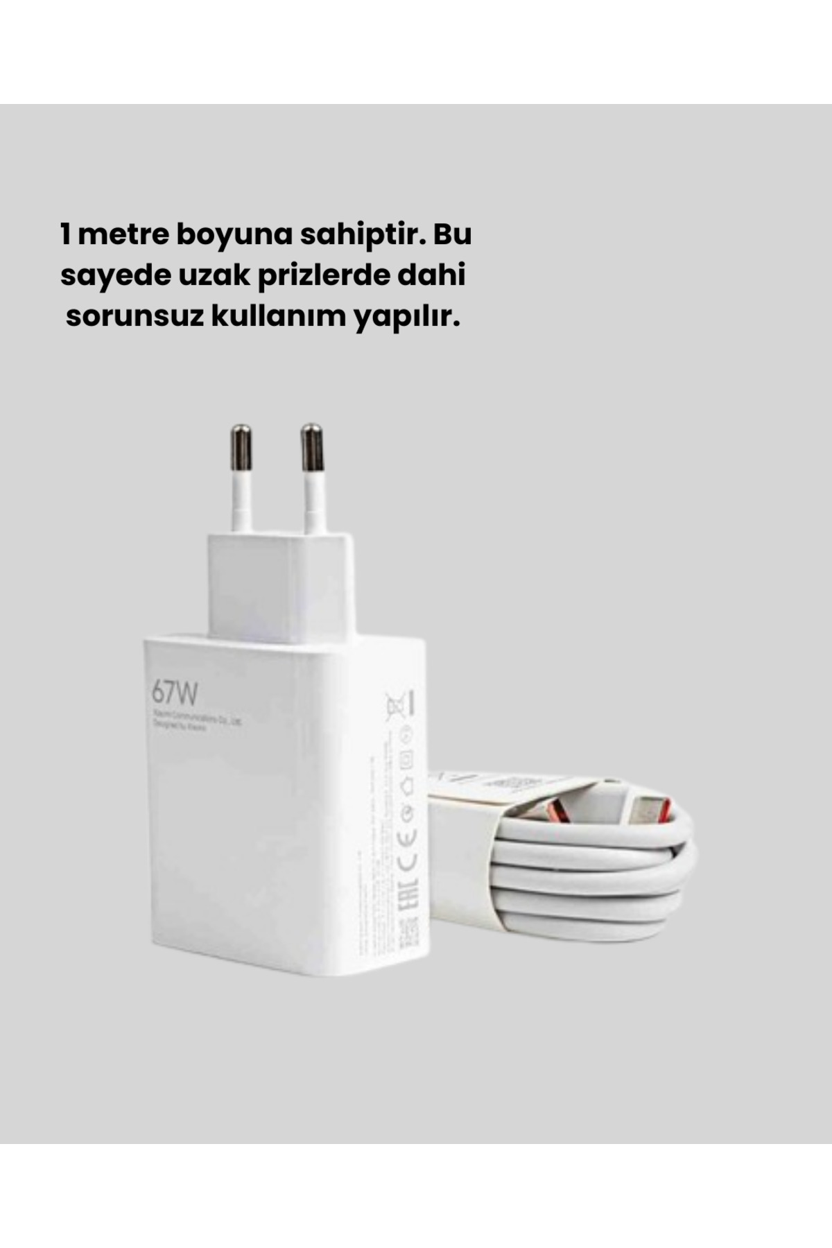 67 Watt Type C Turbo Şarj Seti - Lisinya 67 Watt Type C Turbo Şarj Seti - Lisinya