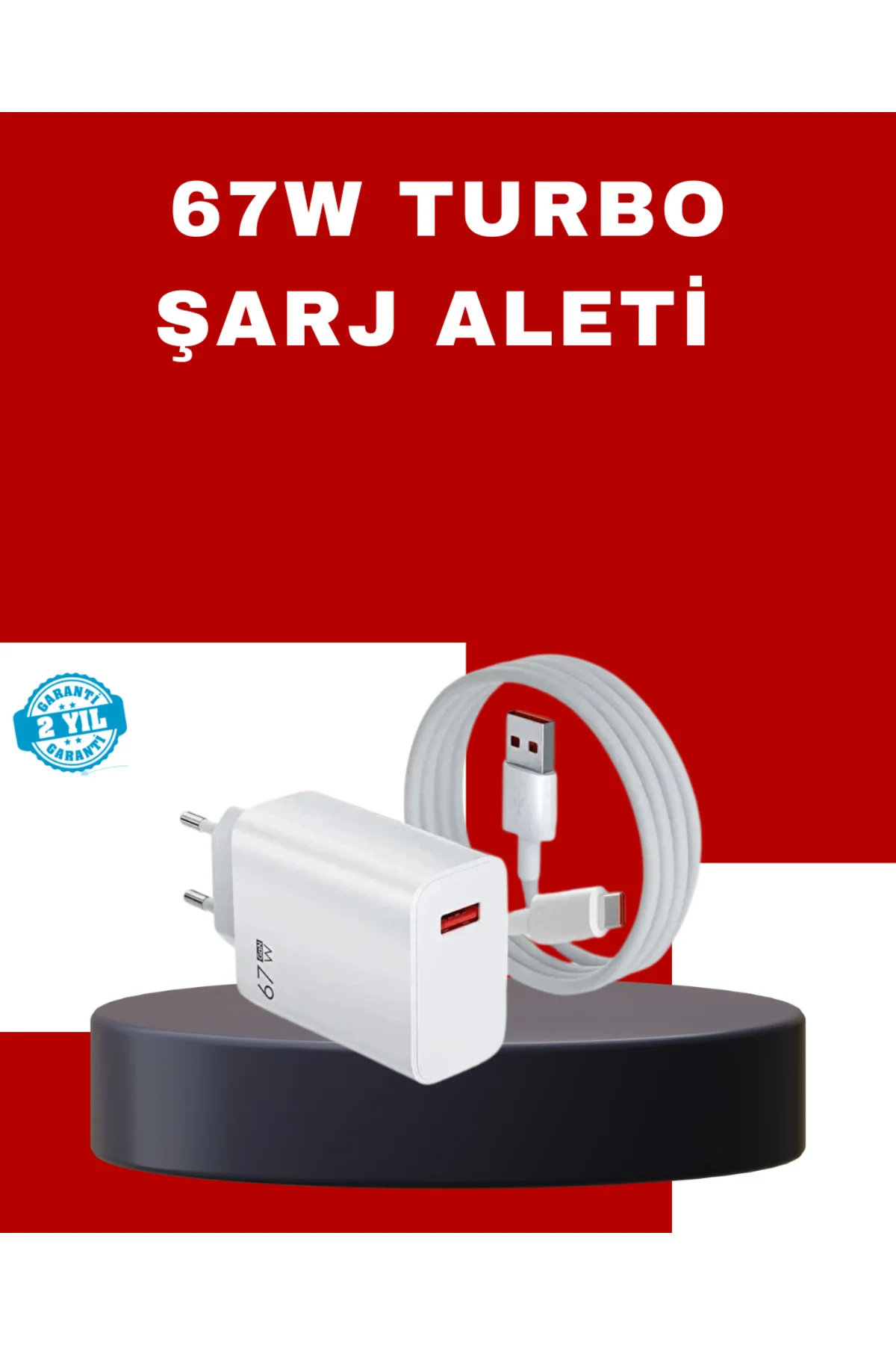 67 Watt Yüksek Güç Şarj Adaptörü Mi 10 Mi 11 Mi 12 Uyumlu