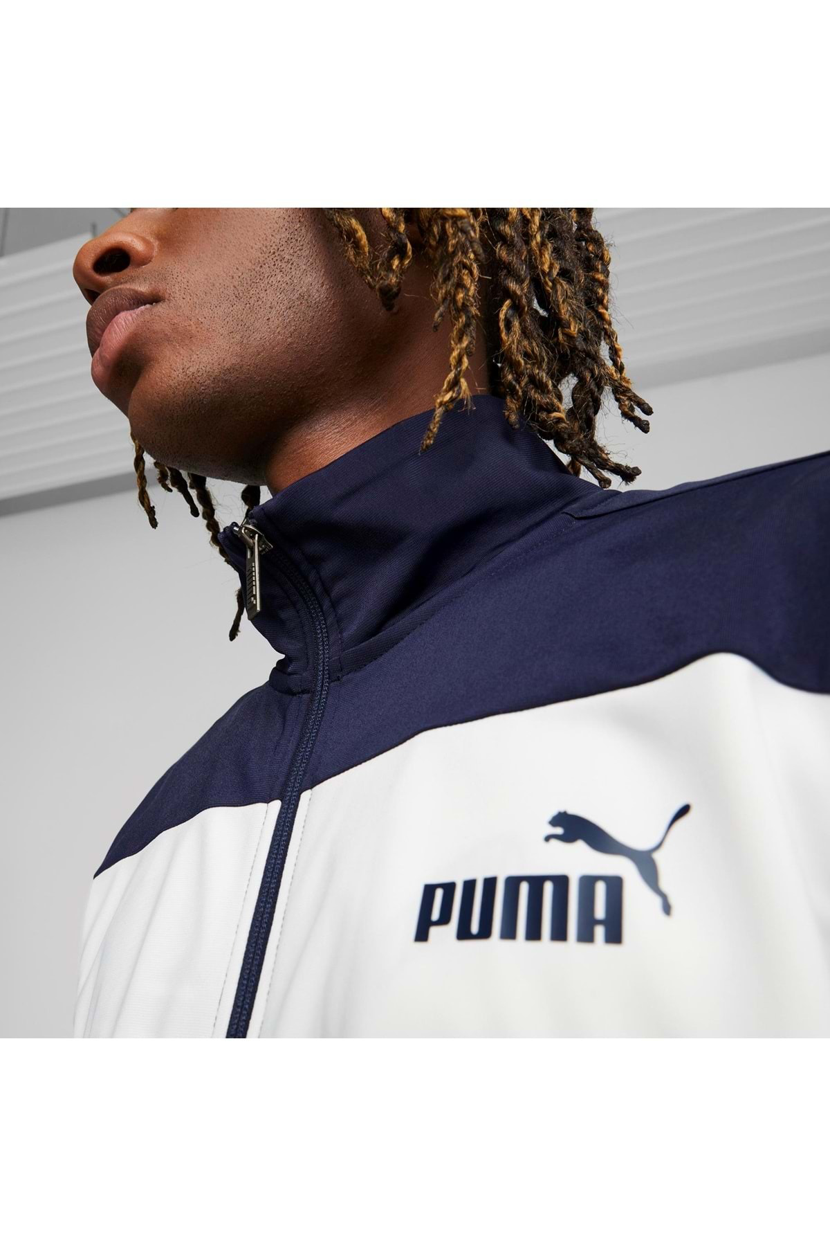 Puma 677427 Poly Suit Erkek Günlük Eşofman Takımı Lacivert