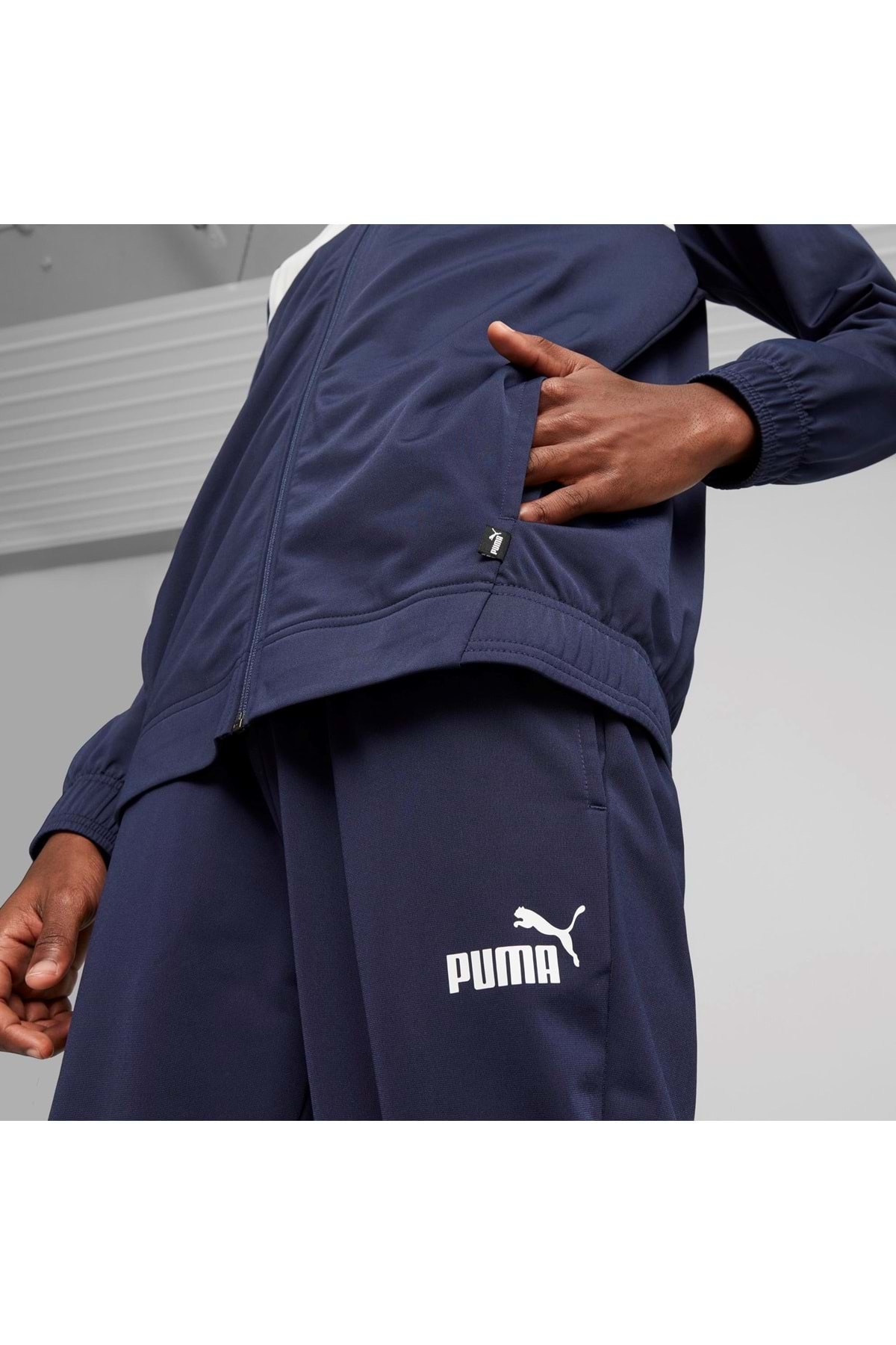 Puma 677427 Poly Suit Erkek Günlük Eşofman Takımı Lacivert
