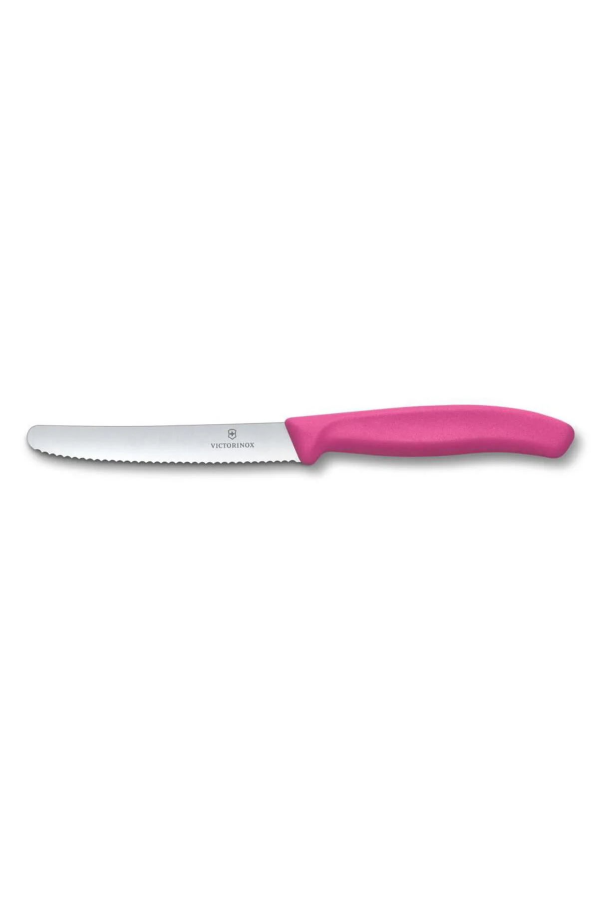 6.7836.L115 11cm Pembe Tırtıklı Domates ve Sofra Bıçağı
