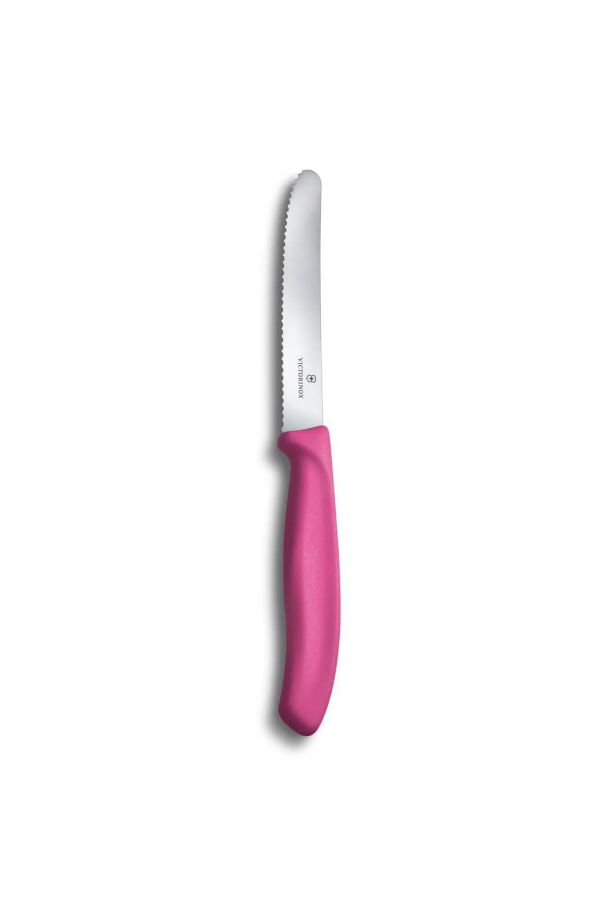 6.7836.L115 11cm Pembe Tırtıklı Domates ve Sofra Bıçağı
