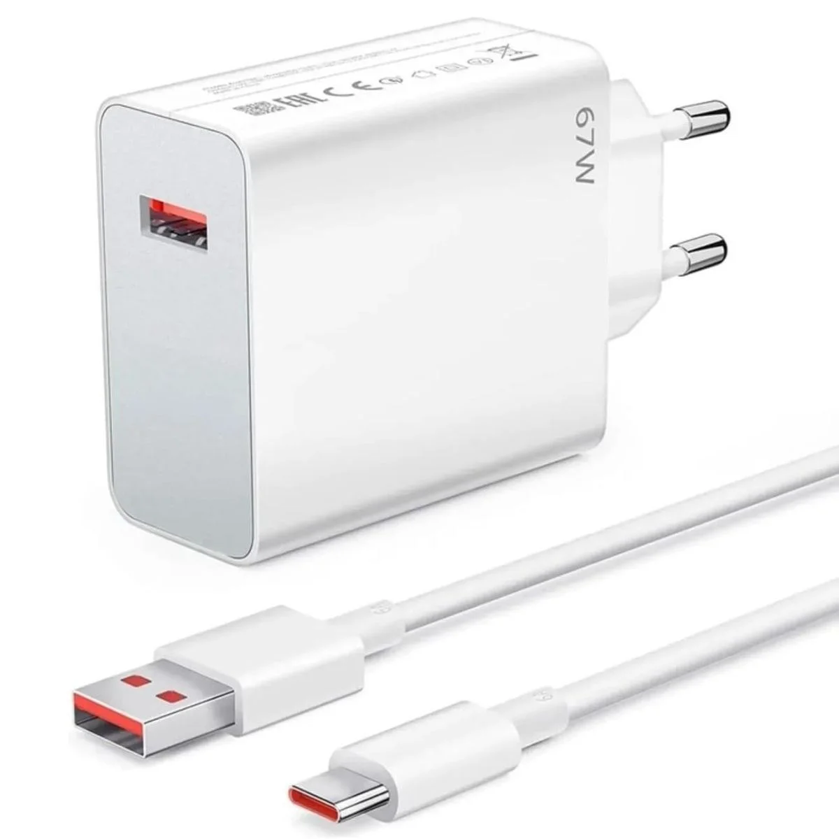 67w Hızlı Şarj Adaptörü Usb To Type-c Pd Destekli, Akıllı Hızlı Ş 67w Hızlı Şarj Adaptörü Usb To Type-c Pd Destekli, Akıllı Hızlı Ş