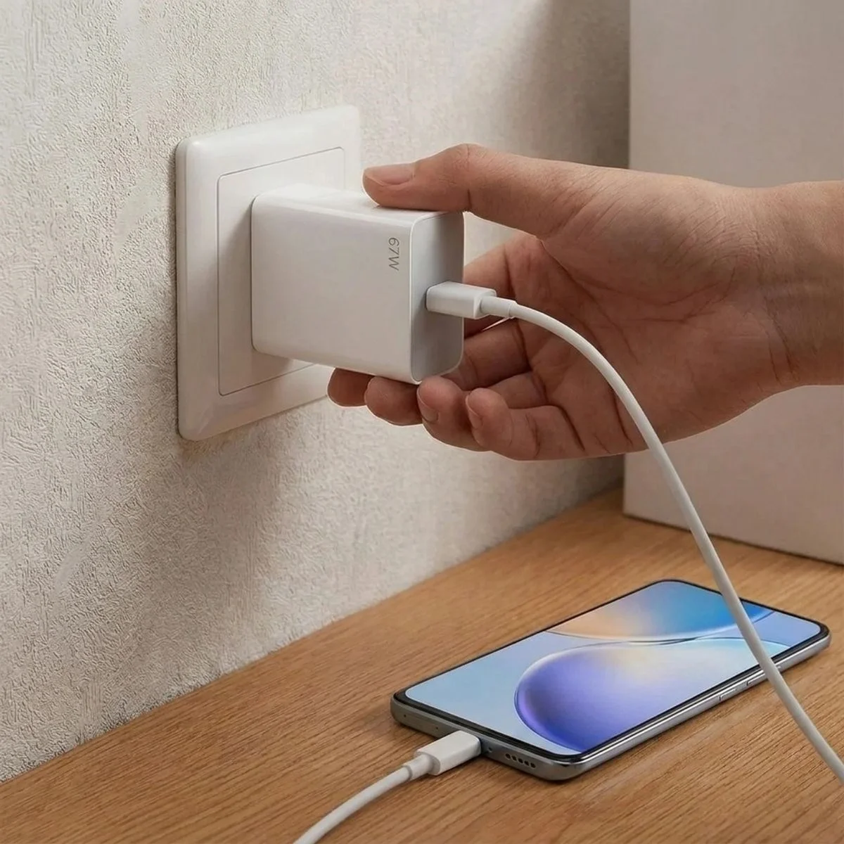 67w Hızlı Şarj Adaptörü Usb To Type-c – Pd Destekli, Akıllı Hızlı Şarj Başlığı, Güvenli Güç Adaptörü Bx40 Fiyatı, Yorumları ve Özellikleri