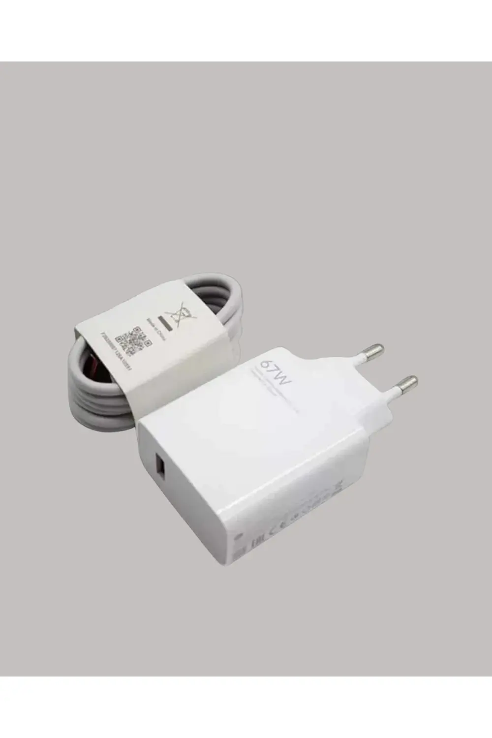 67W Hızlı Şarj Adaptörü ve Veri Aktarım Özellikli Type-C Kablo Se