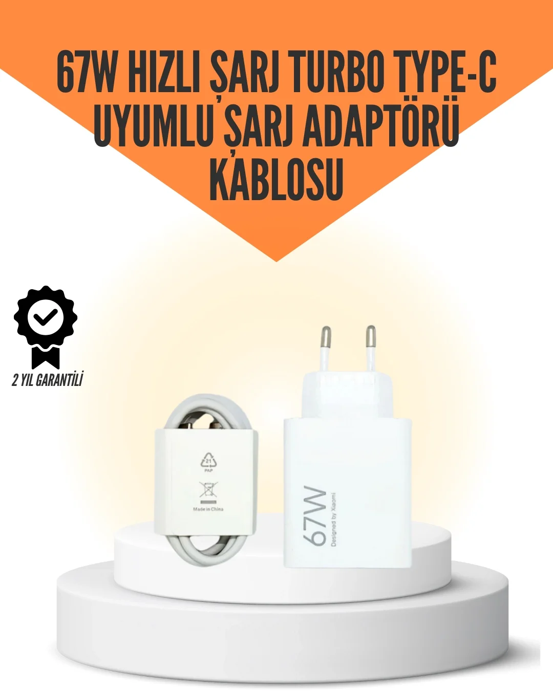 67W Hızlı Şarj Cihazı Yüksek Isı Dayanımlı Type-C Set Fiyatı, Yorumları ve Özellikleri