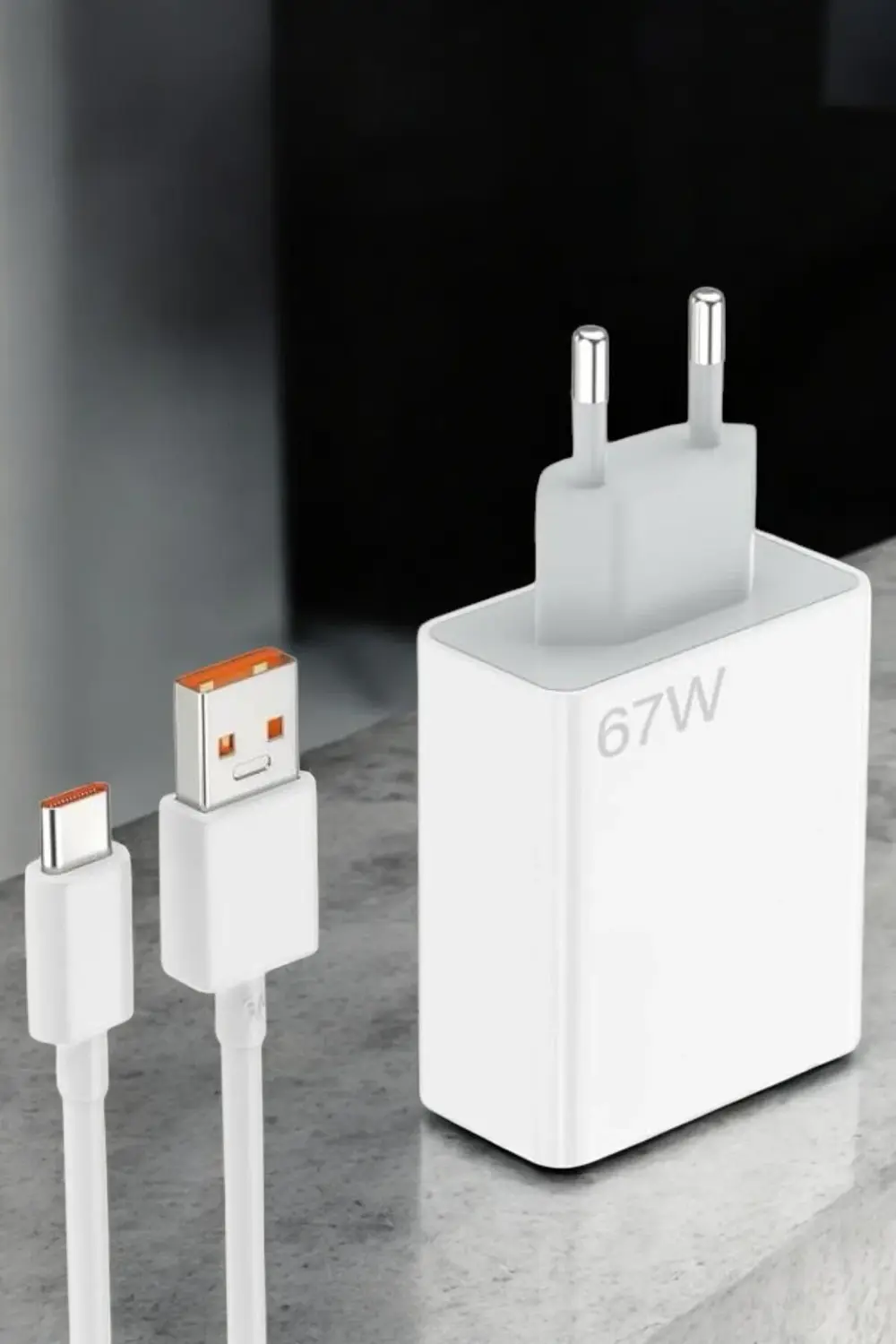 67W Şarj Aleti Turbo Hızlı Type-C Şarj