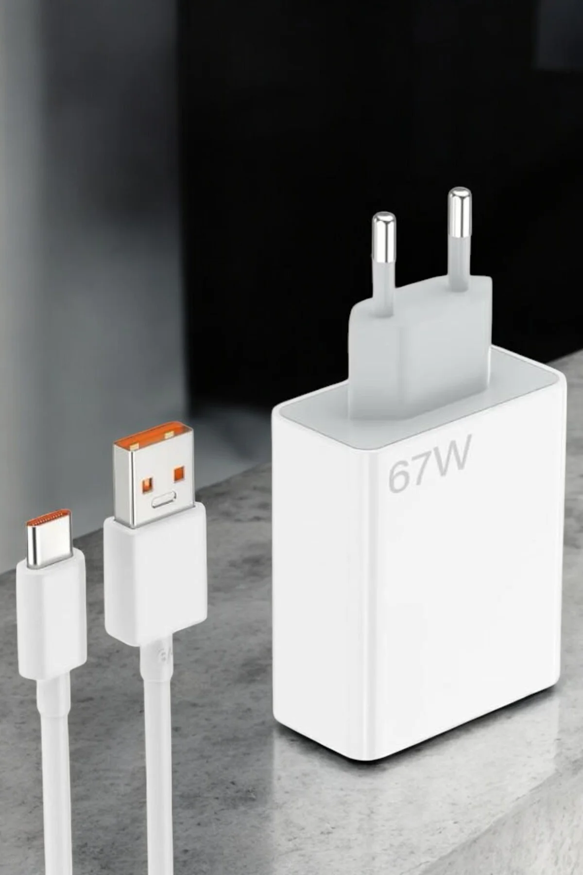 67W Şarj Aleti Turbo Hızlı Type-C Şarj