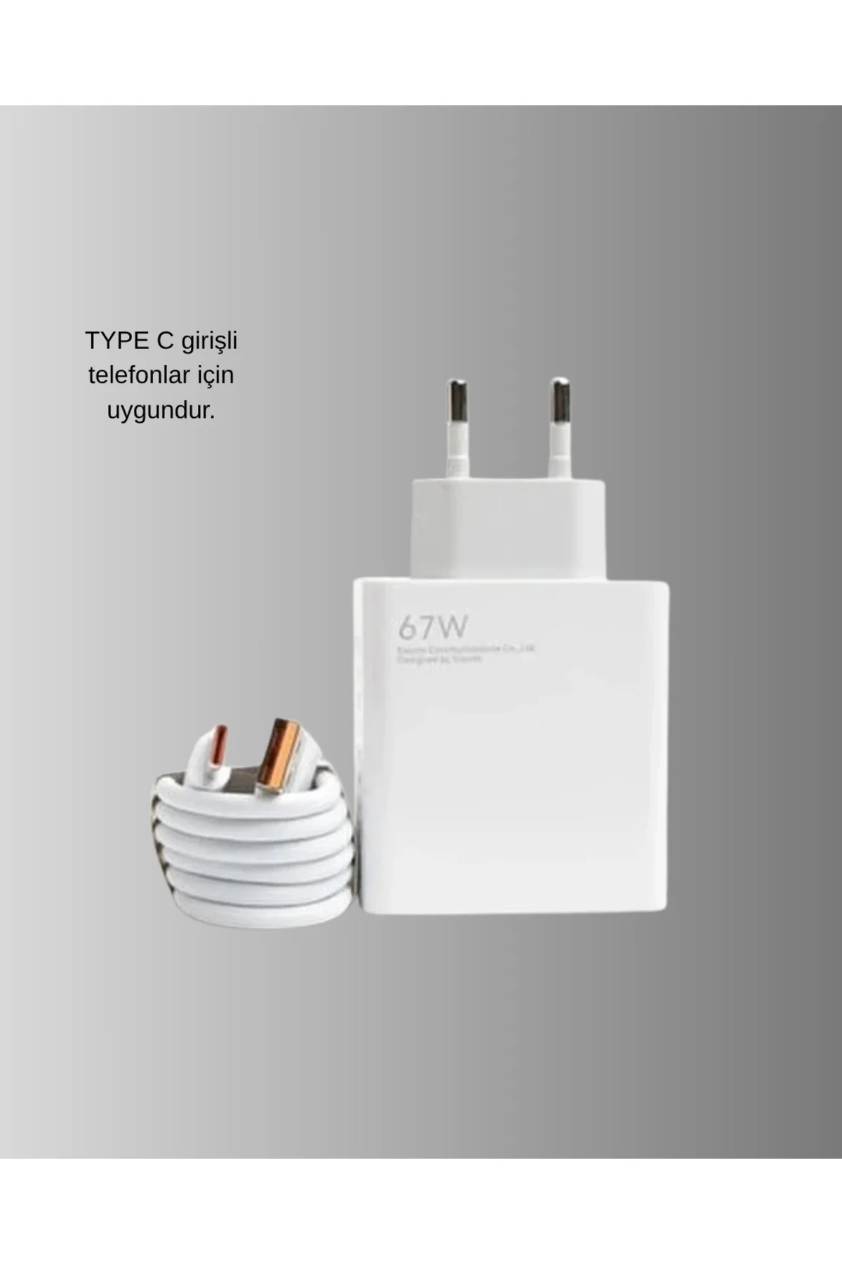 67W Type-C Turbo Şarj Cihazı – Aşırı Akım ve Isı Koruması, Seyaha