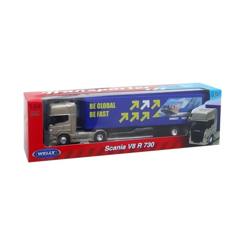 68021SS-F-GW NessiWorld 1 64 SCANIA R730 TRAILER 48