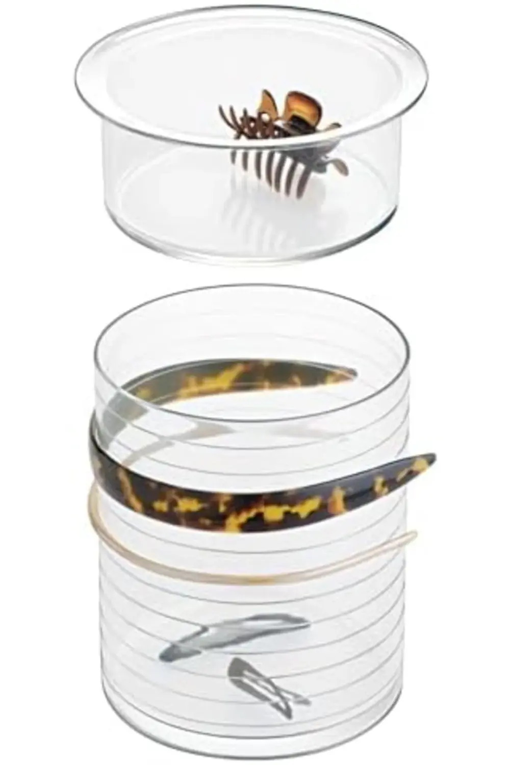 69930 Netlik Saç Aksesuarı Düzenleyici, Plastik Saklama Kutusu, 2