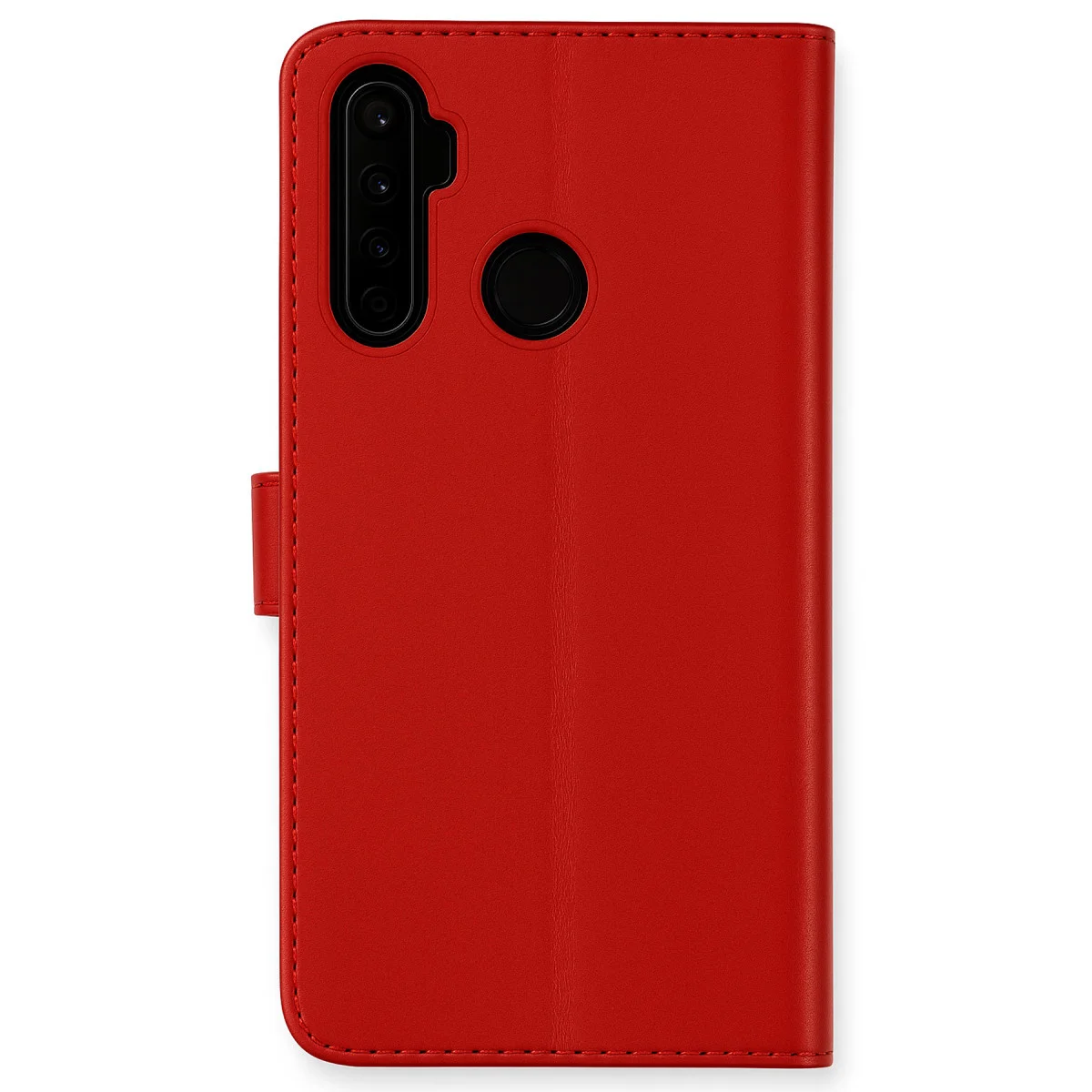 6i Kılıf Trend S Plus Kapaklı Kılıf - Kırmızı Standlı Telefon Kılıfı ve Koruma
