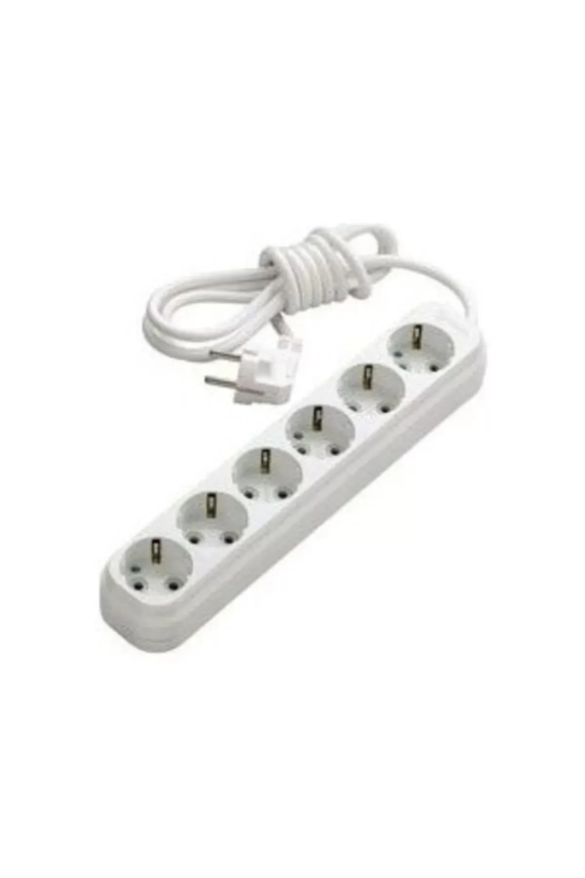Just Cheap Store 6'Li 2 Mt Düz Toprakli Grup Priz 81835