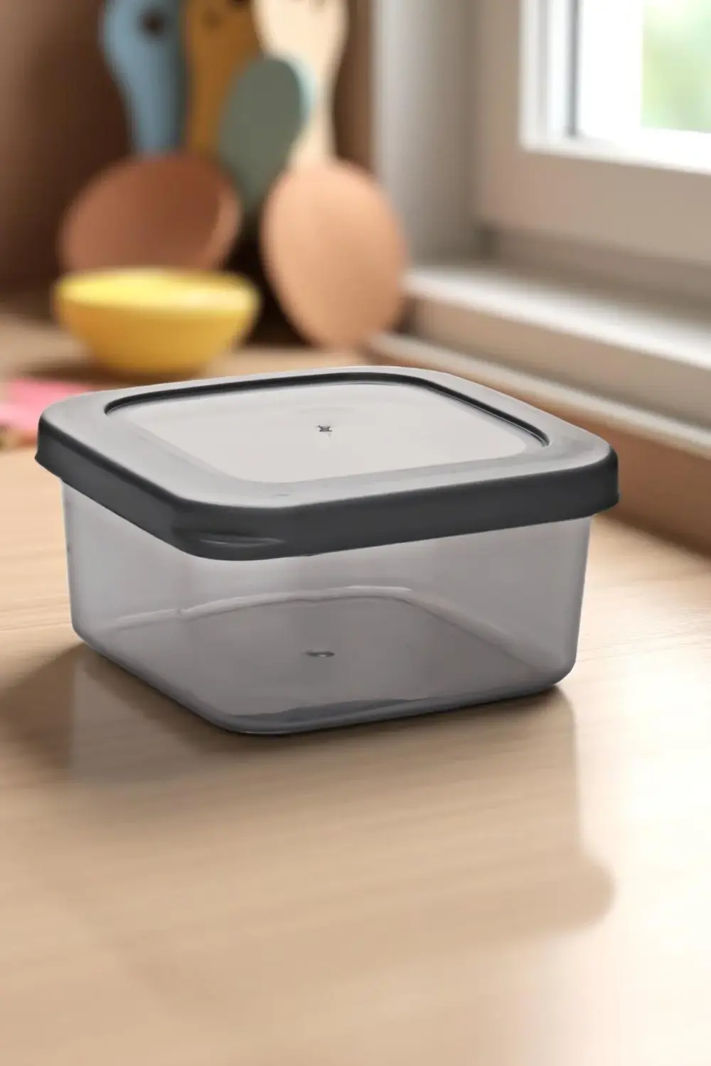 6'lı 300 ml Vakumlu Saklama Kabı Seti – Hava Geçirmez Kapaklı, ka