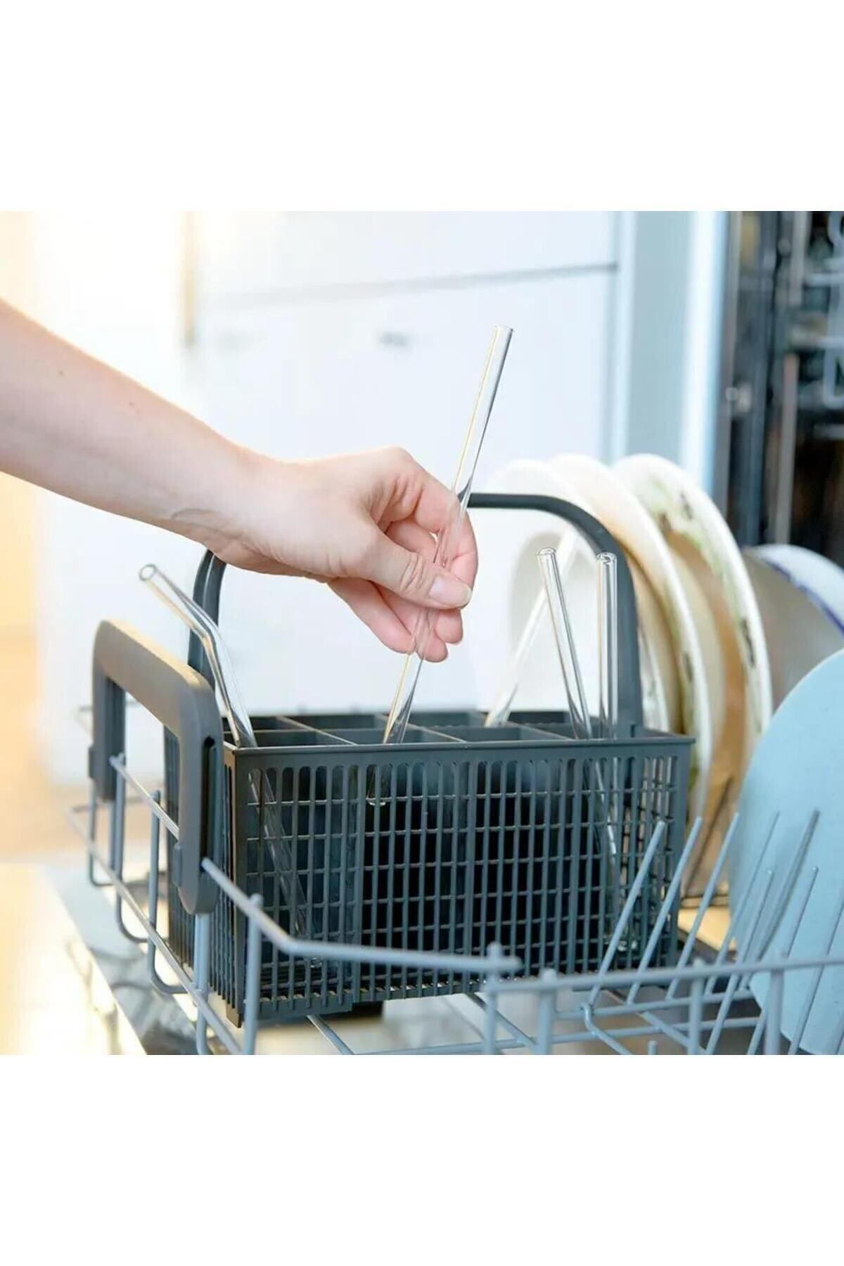 6'lı Cam Pipet Ve 1 Adet Temizleme Fırçası 1. Kalite Cam Pipet Se