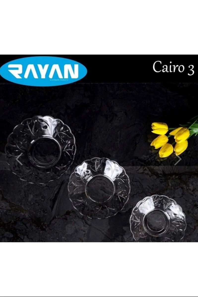 6'lı Cam Tabak Seti - Güneş Yıldız Gül 3 Model Royaleks-G-405 Fiyatı, Yorumları ve Özellikleri