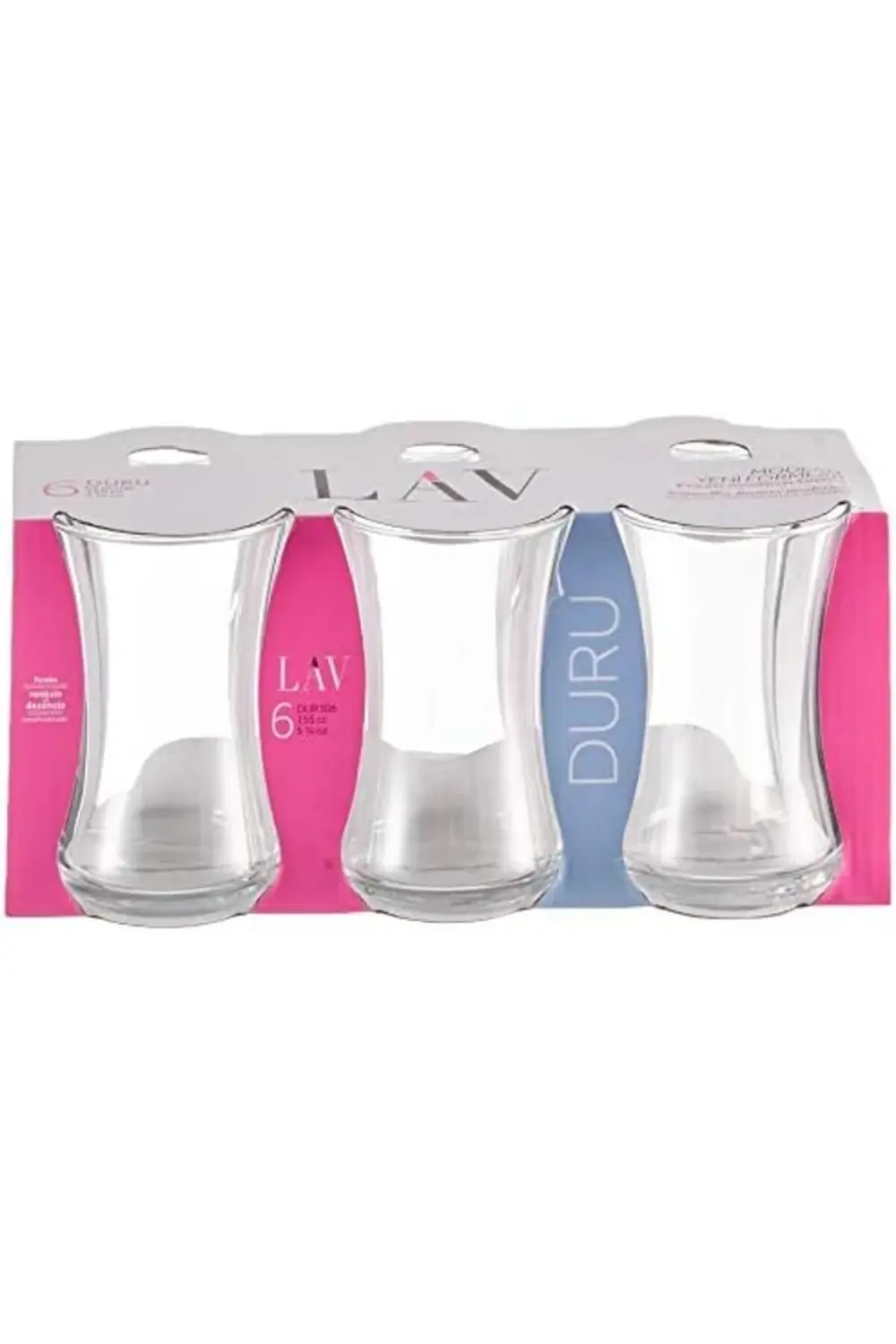 6'lı Çay Bardağı 3lü paket 395519