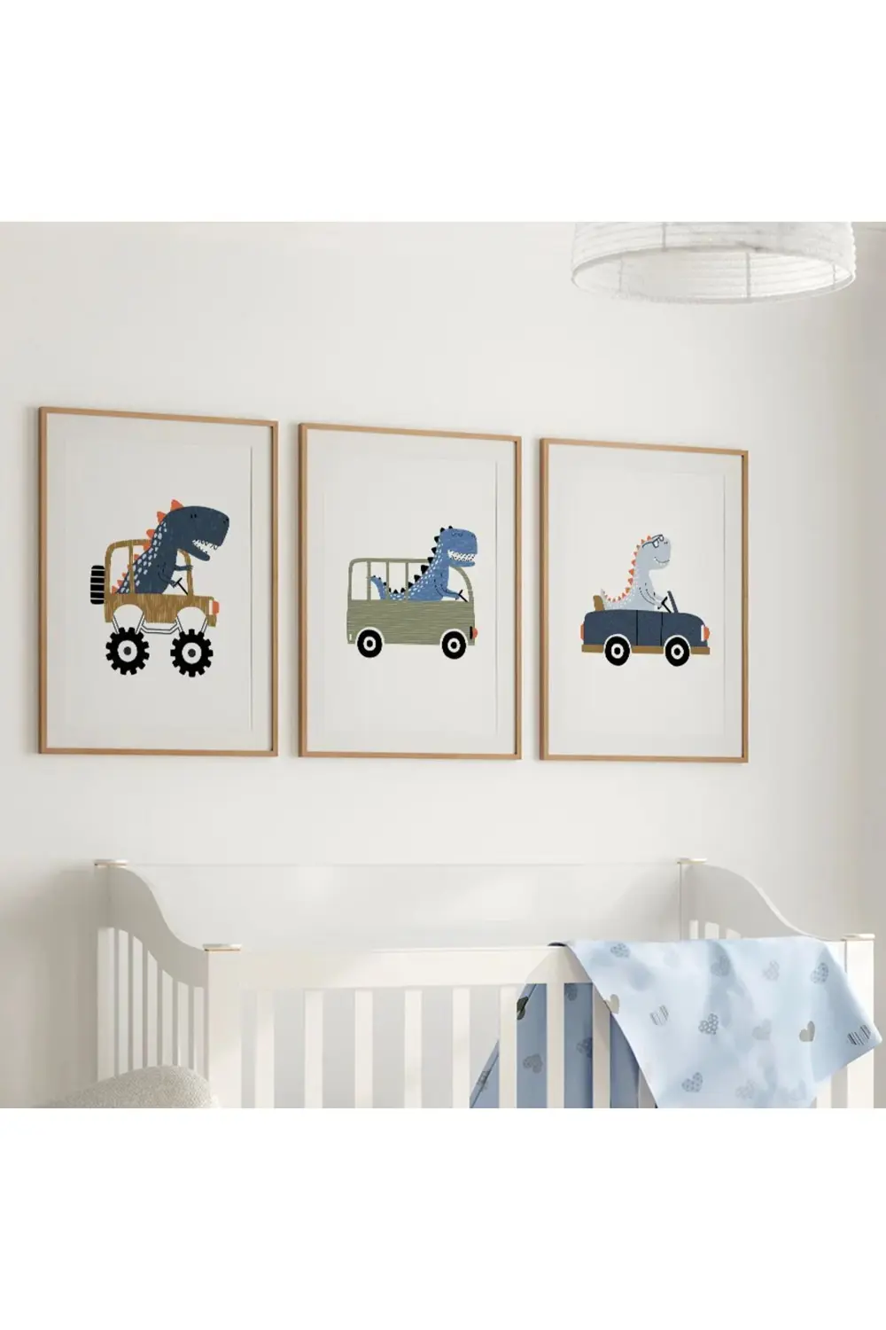 6’lı Çerçeve Görünümlü Modern MDF Tablo Seti –Bebek ve Çocuk Odas