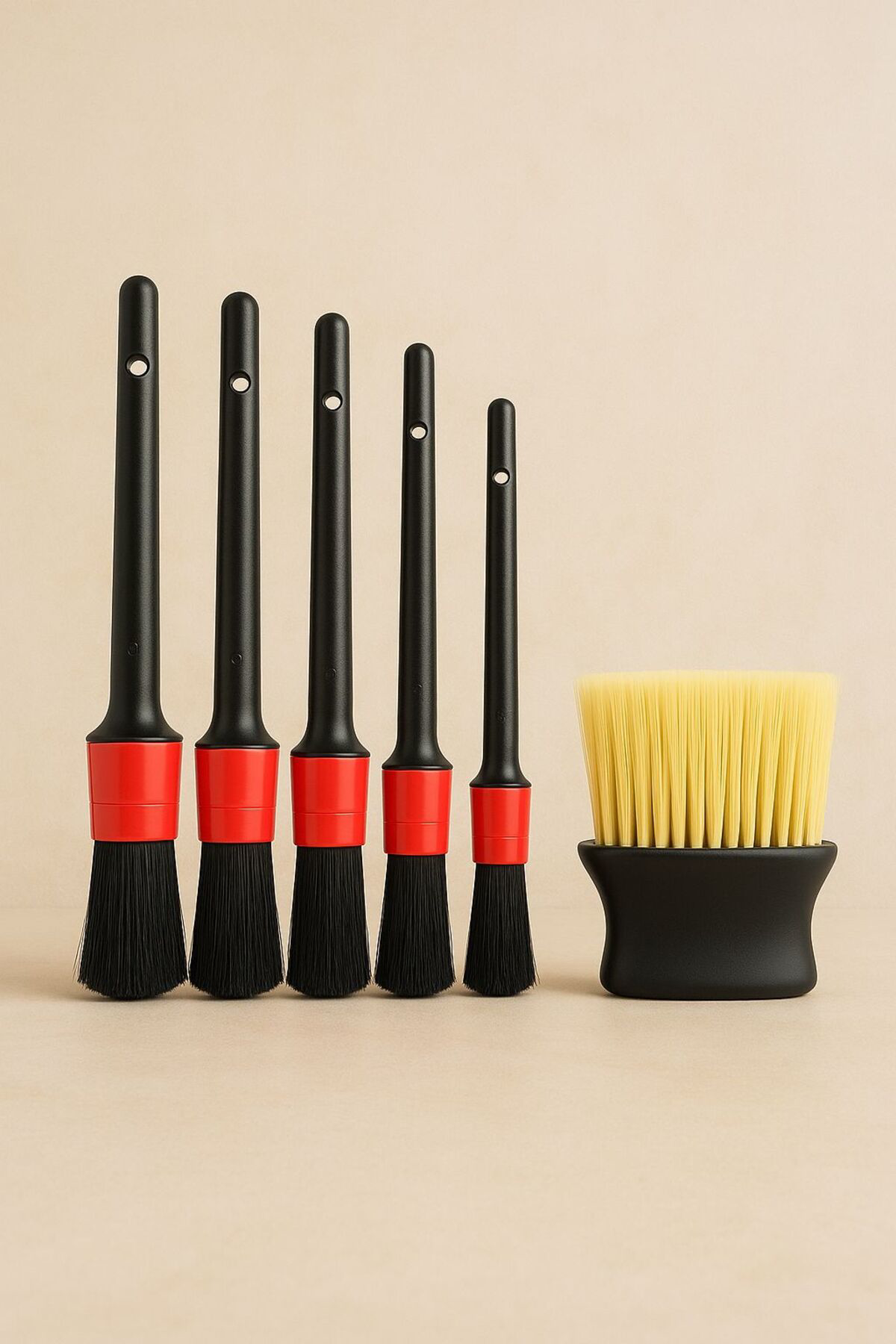 6’lı Detay Temizlik Fırçası Seti – Araç İçi, Klavye,Temizleme Fır