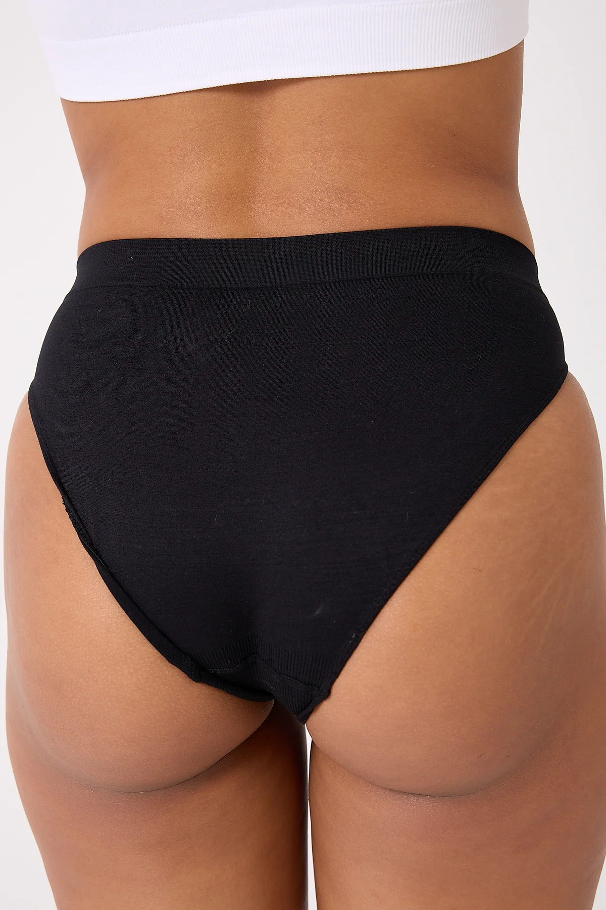 6'lı Dikişsiz Basic Esnek Kadın Slip Külot