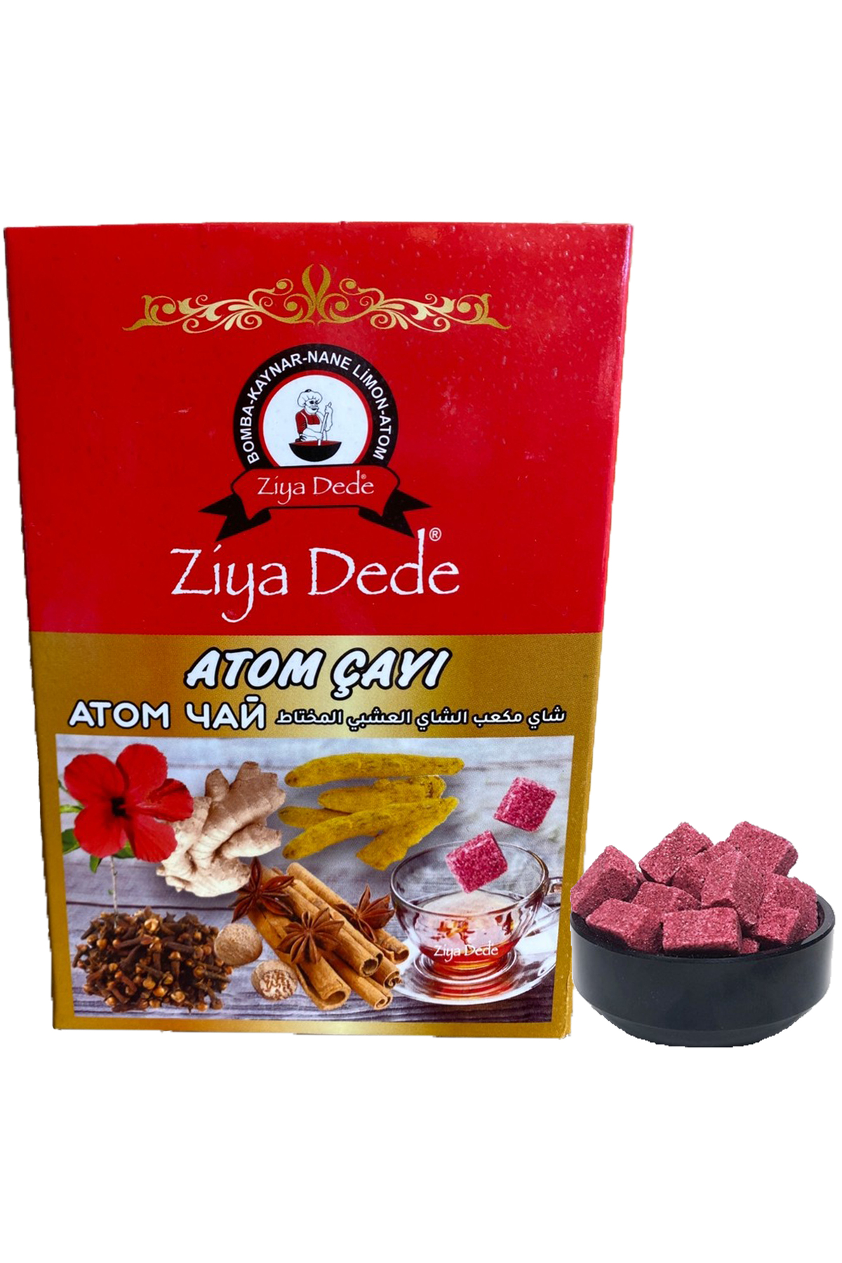 6'lı Ekonomik Paket Ziya Dede Atom Çayı 150 gr (6 Kutu)