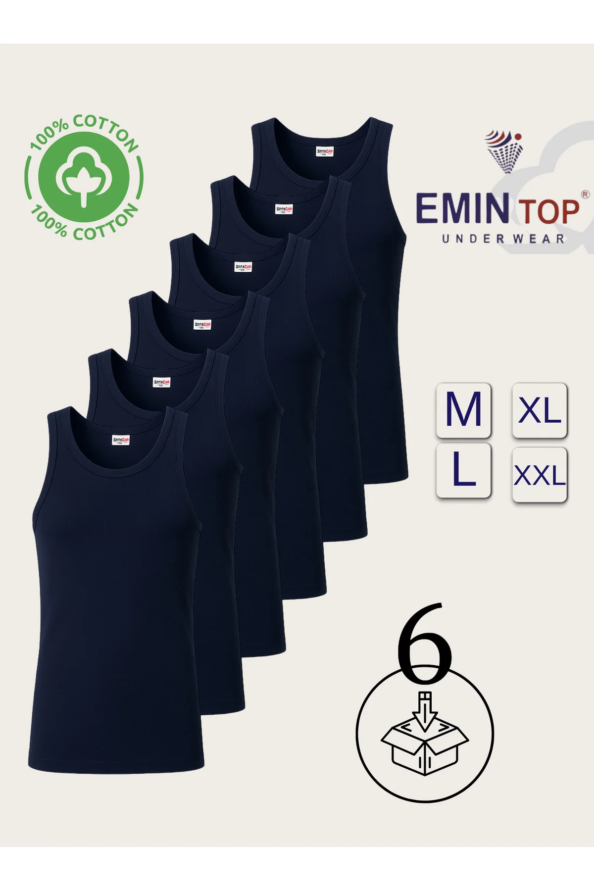 6'lı ERKEK LACİVERT PENYE ATLEET
