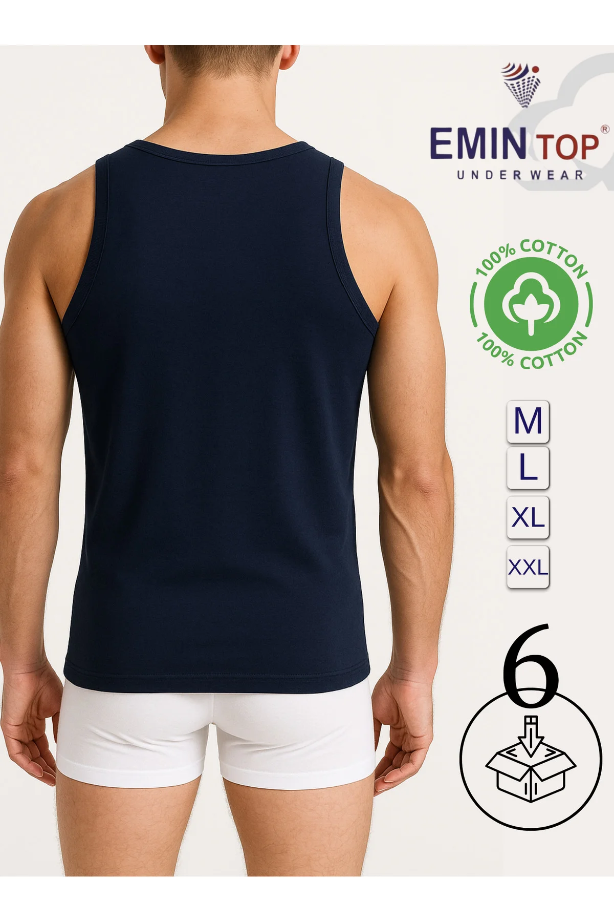 6'lı ERKEK LACİVERT PENYE ATLEET