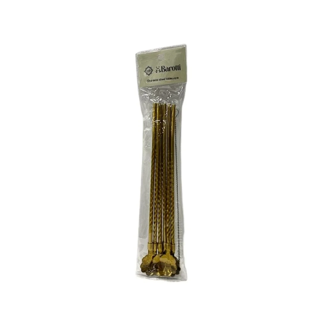 6'li Gold Kaşıklı Pipet 6'li Gold Kaşıklı Pipet