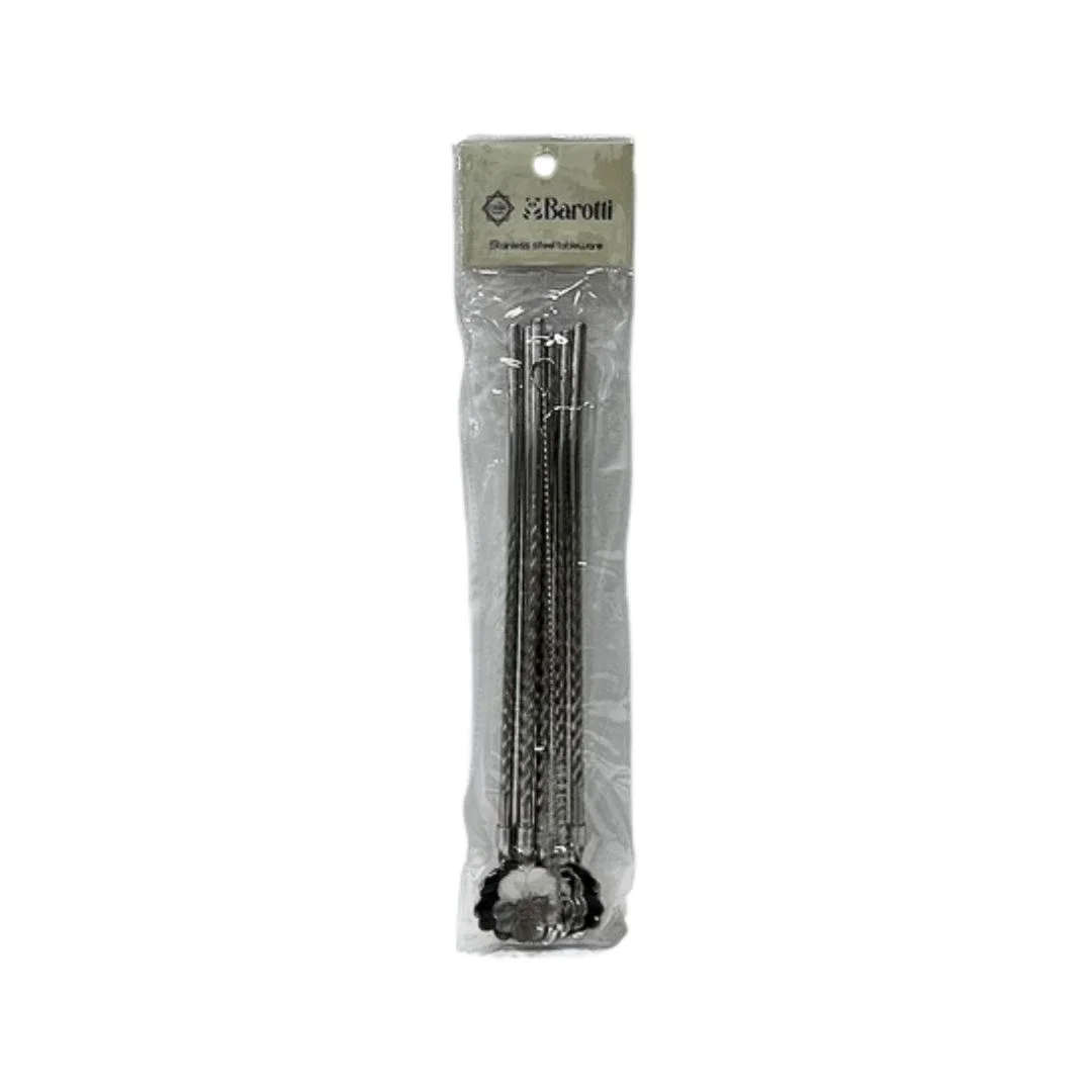 6'li Gümüş Kaşıklı Pipet 6'li Gümüş Kaşıklı Pipet