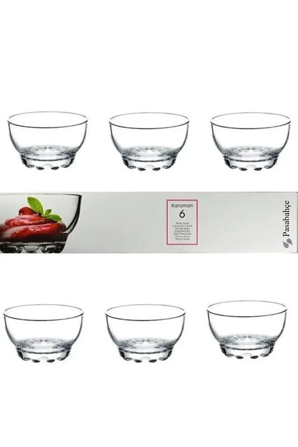 6'lı Karaman Sütlaç-çerezlik-sütlü Tatlı Kase Fma98899 P 53523-1