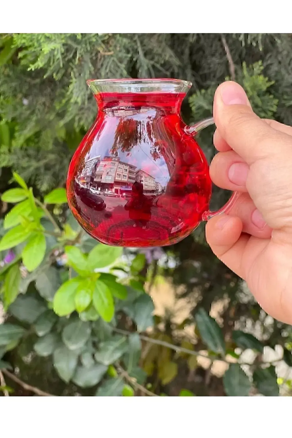 6lı Keyfi Ala Borosilikat Cam Çay Bardağı 185 ml (KEYFİ ALA ÇAY B