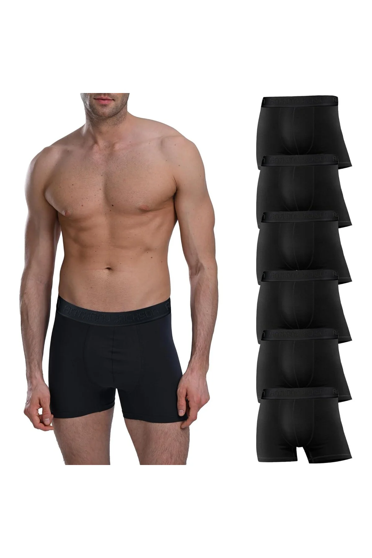 6'lı Kutu Premium Likralı Erkek Boxer