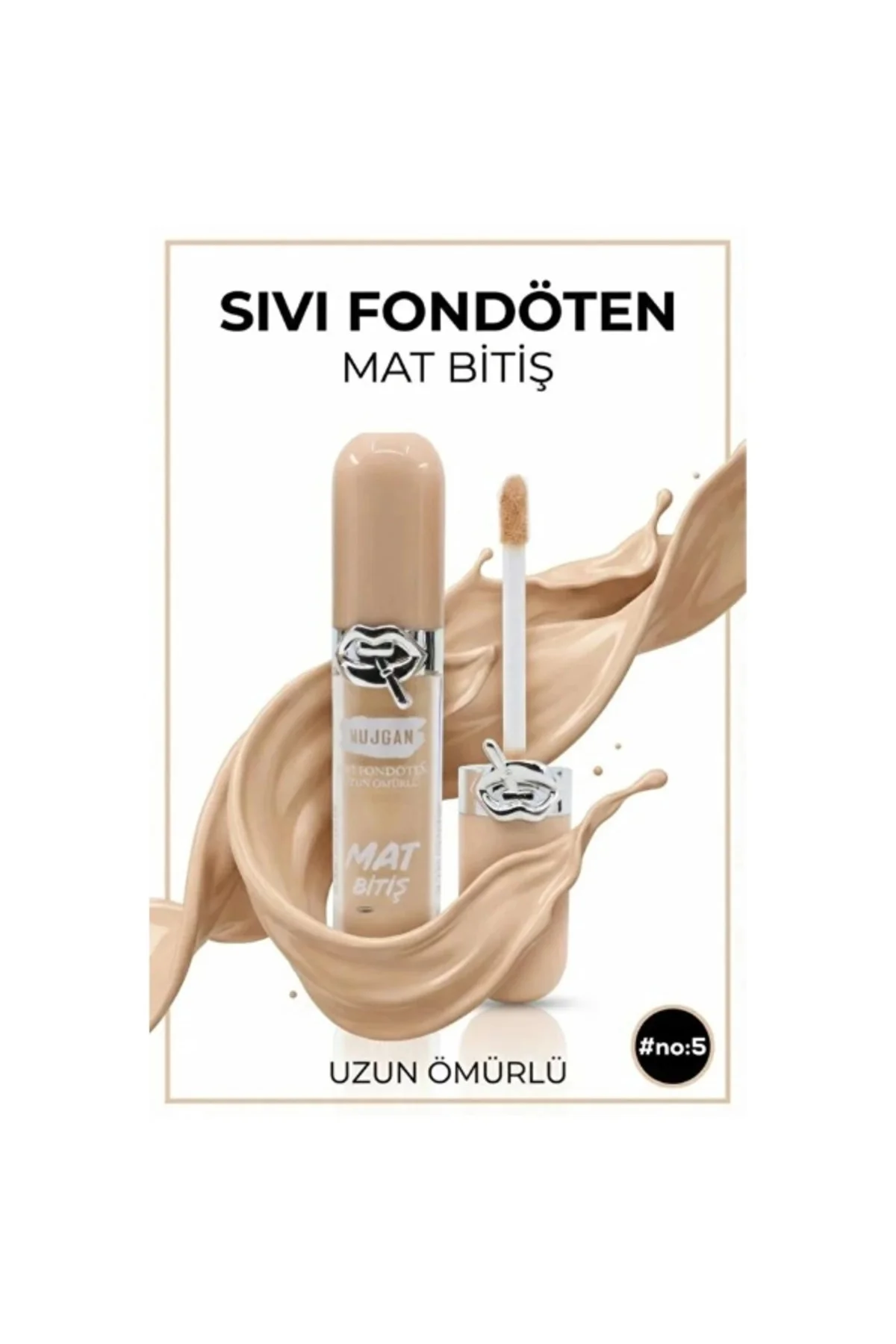 6'lı Mat Bitişli Fondöten Seti