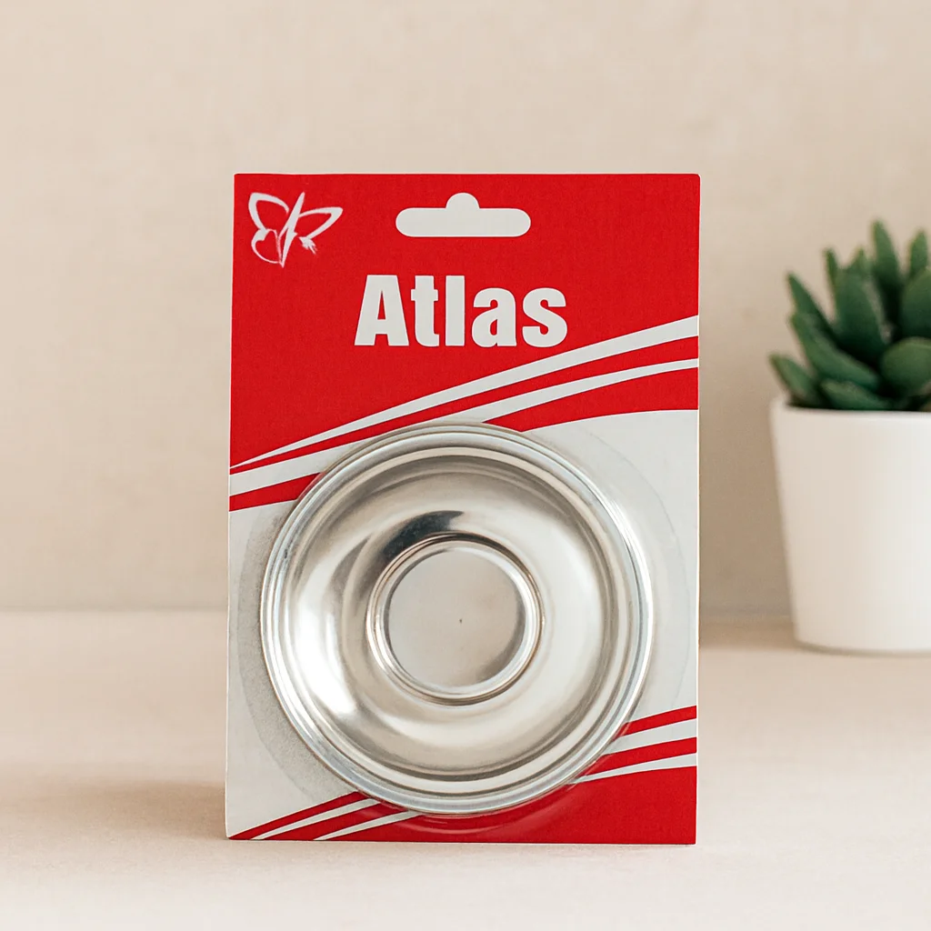 6'lı Metal Çay Tabağı Seti 6'lı Metal Çay Tabağı Seti