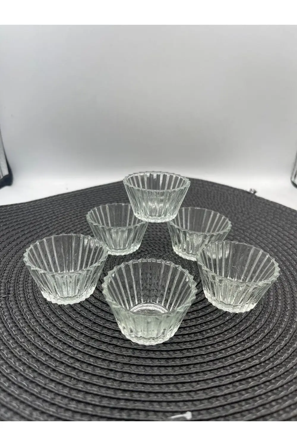 6'lı Mini Lokumluk Sunumluk/şekerlik/sosluk/reçellik