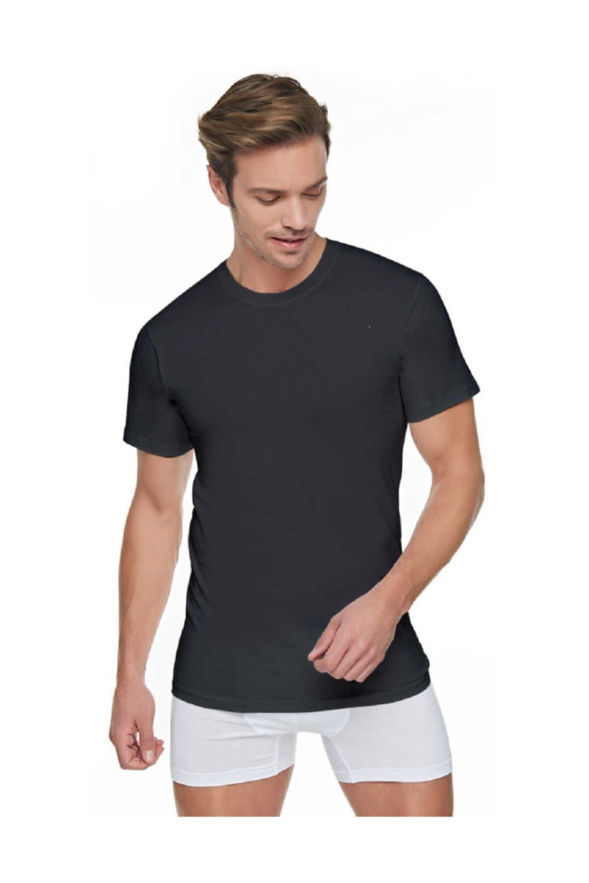 6'lı Paket 0 Yaka Erkek Fanila