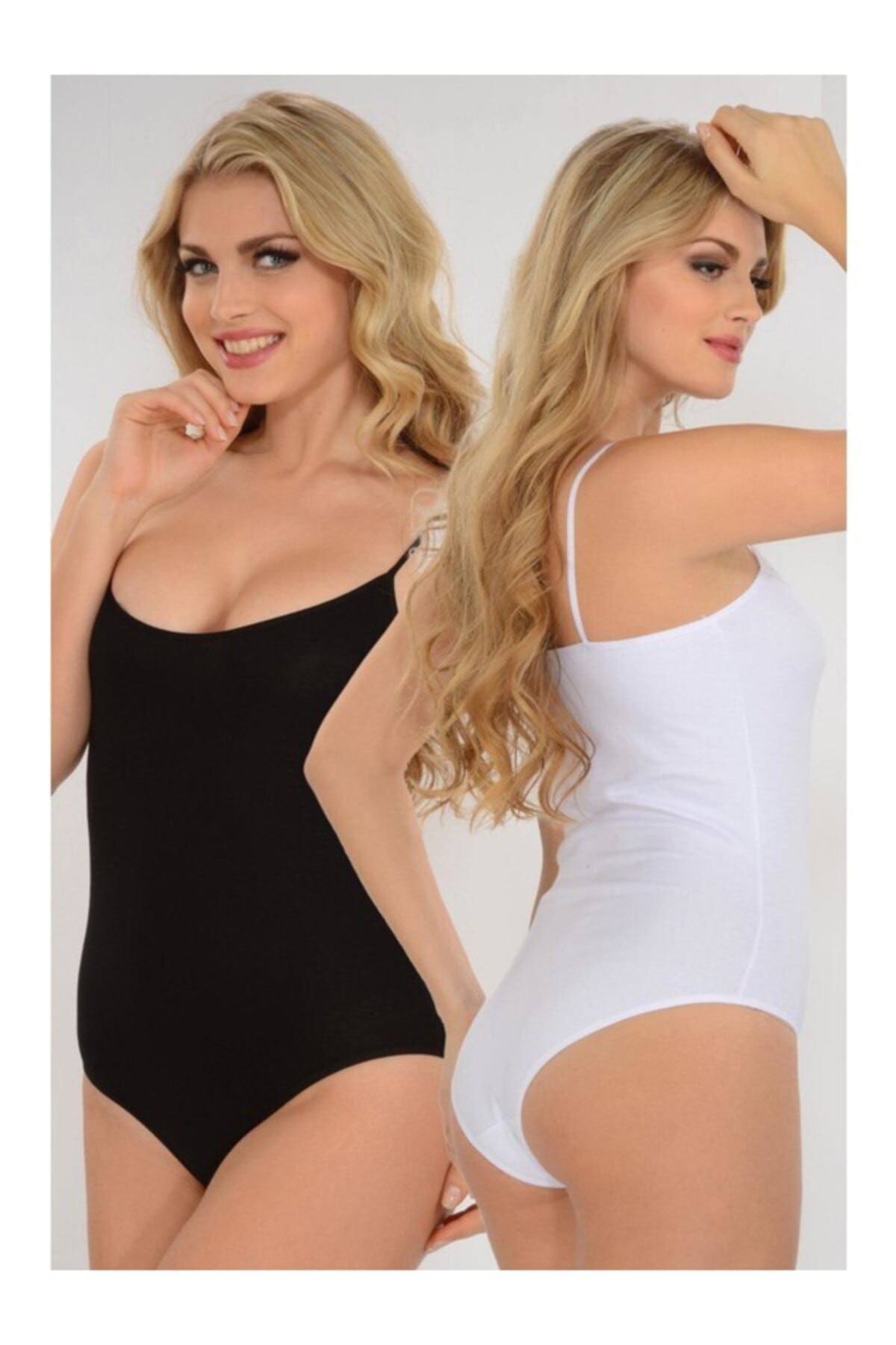 Seher 6'Lı Paket  %100 Pamuk İp Askılı Kancalı Body Zıbın